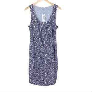 Splendid A Pea in the Pod Maternity Floral Gathered Waist Sleeveless Dress Large